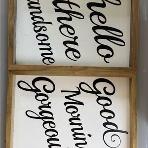 Wooden Framed Wall Art Set